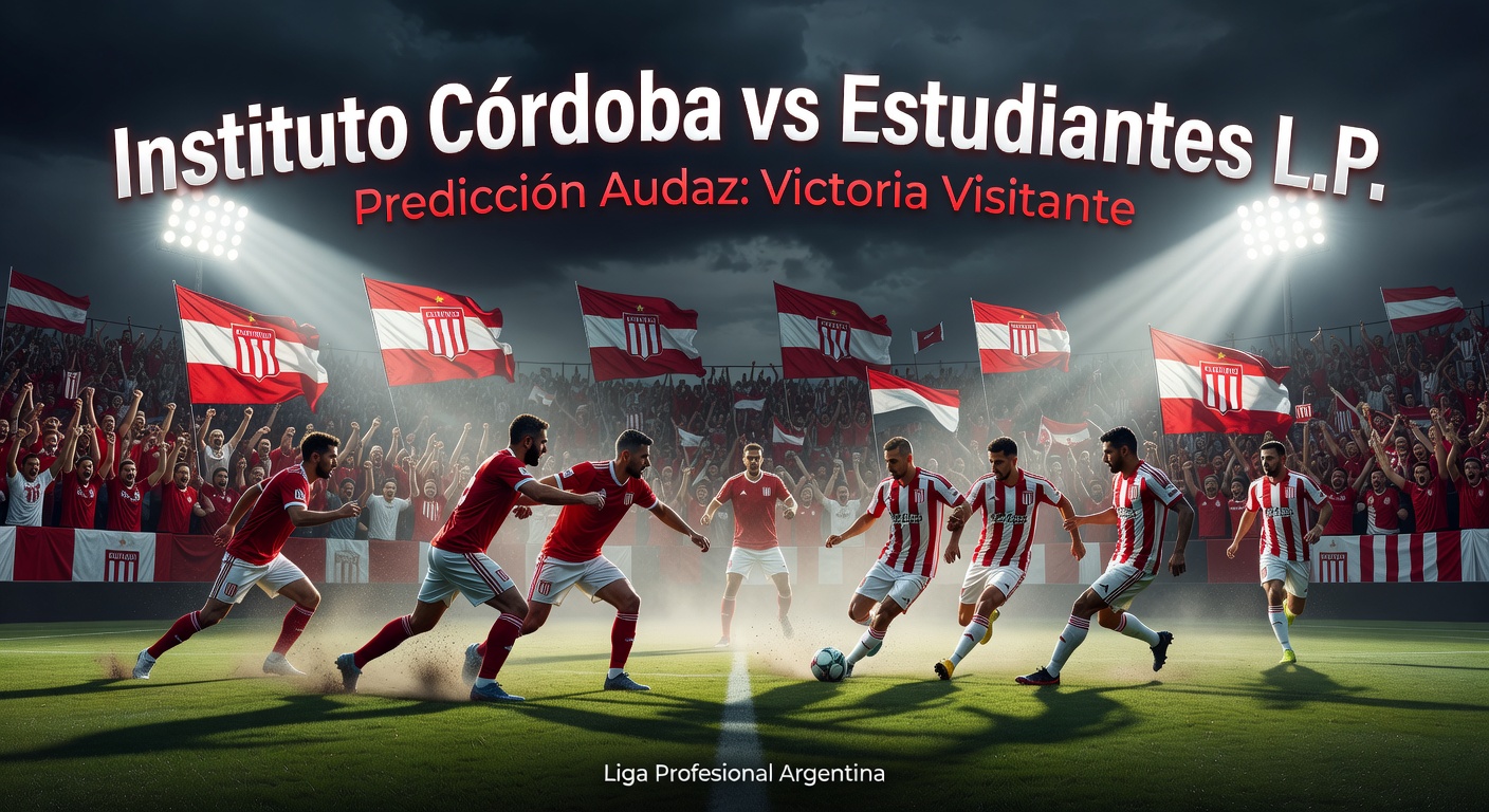 Instituto Cordoba vs Estudiantes L.P. Pronóstico / Prediction