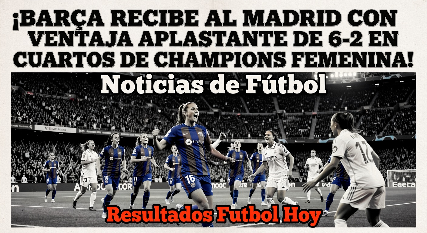 Barcelona face Real Madrid in Women's Champions League quarterfinal second leg