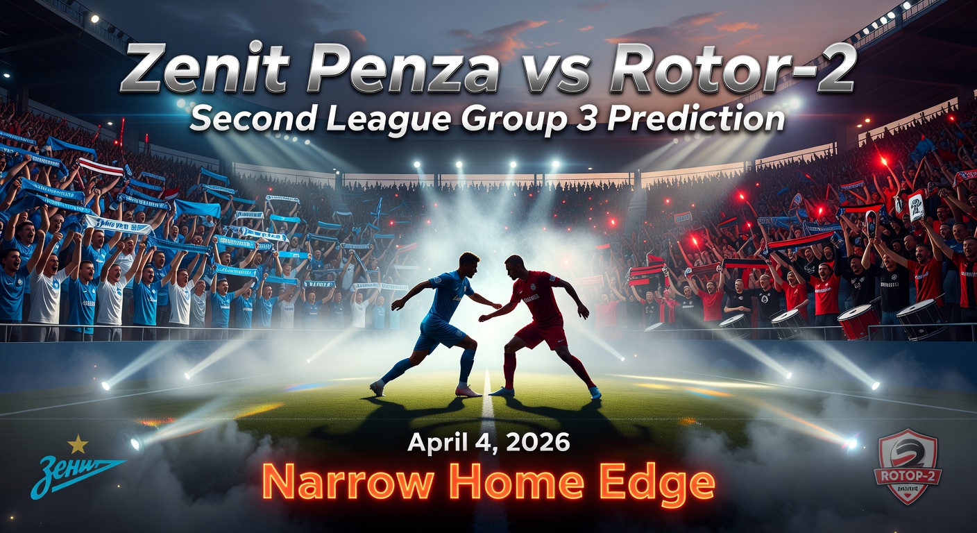 Zenit Penza vs Rotor-2 Pronóstico / Prediction