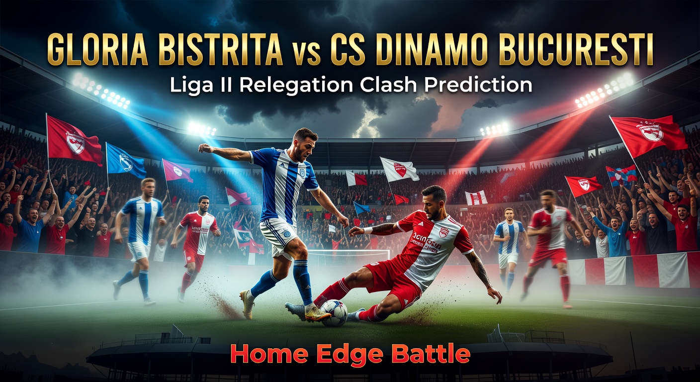 Gloria Bistriţa vs CS Dinamo București Pronóstico / Prediction