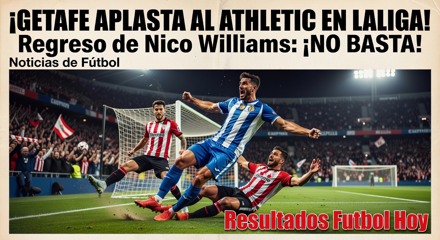 Getafe 2-0 Athletic Club: La Liga upset (BBC Sport / ESPN)