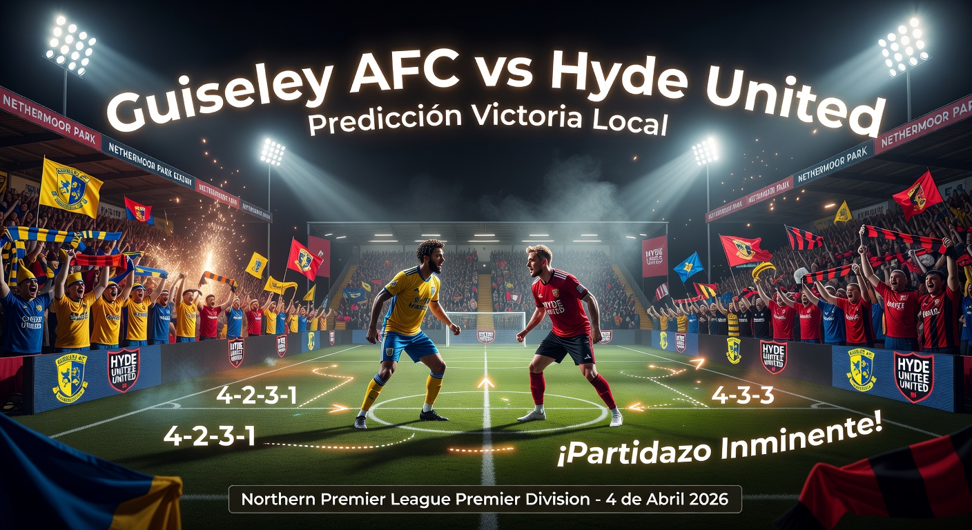 Guiseley AFC vs Hyde United Pronóstico / Prediction