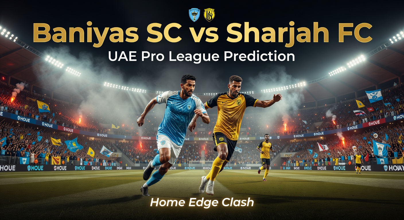 Baniyas SC vs Sharjah FC Pronóstico / Prediction