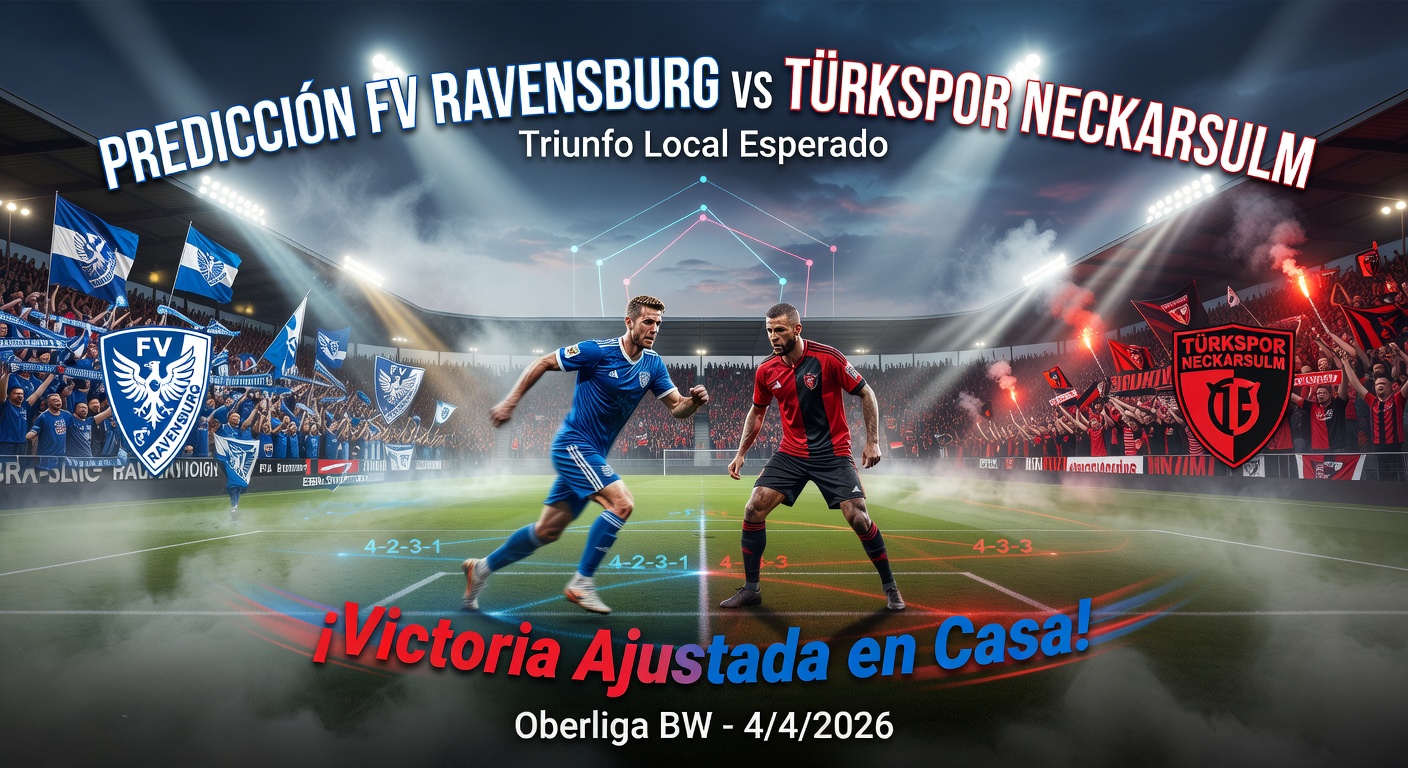 FV Ravensburg vs Türkspor Neckarsulm Pronóstico / Prediction