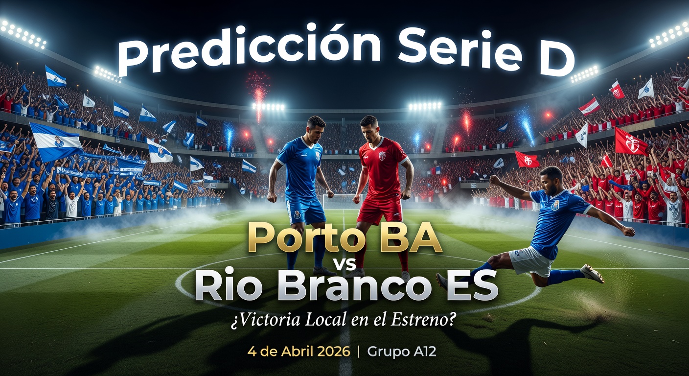 Porto BA vs Rio Branco ES Pronóstico / Prediction