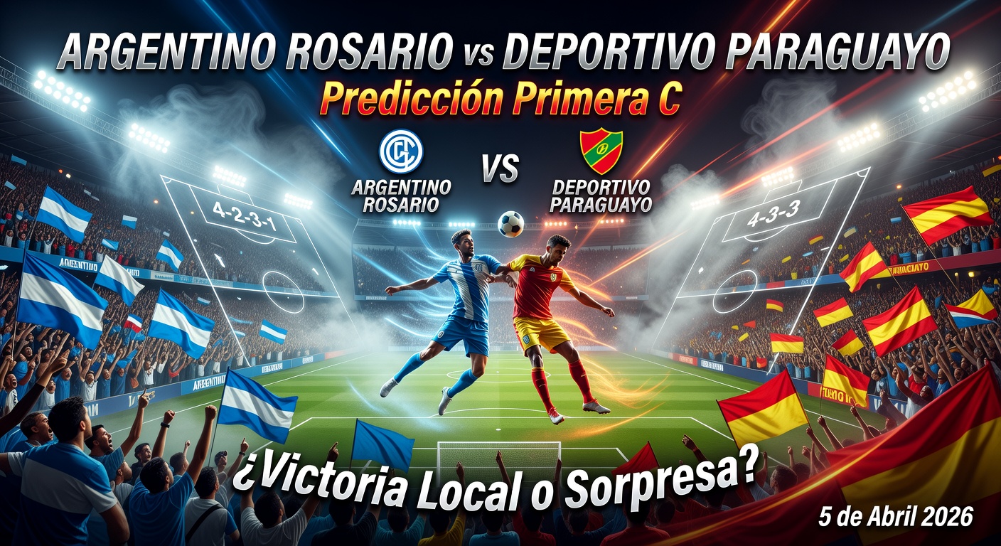 Argentino Rosario vs Deportivo Paraguayo Pronóstico / Prediction