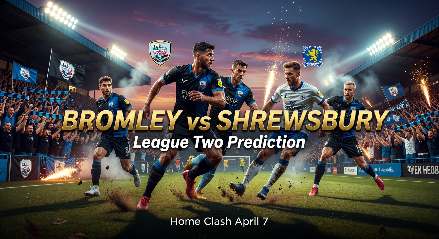 Bromley vs Shrewsbury Pronóstico / Prediction