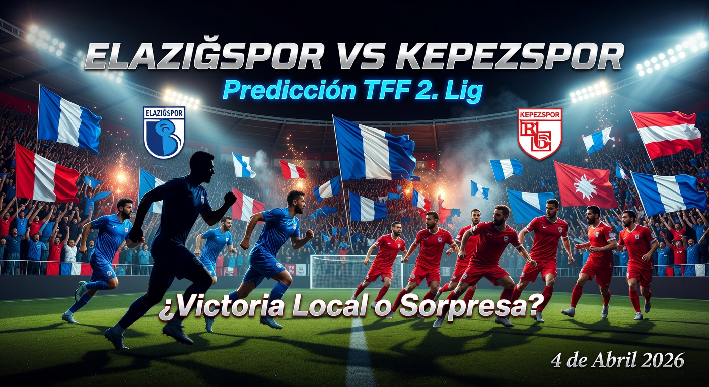 Elazığspor vs Kepezspor Pronóstico / Prediction