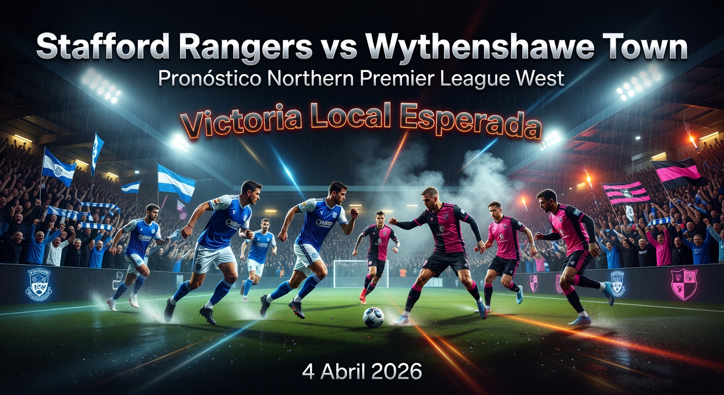 Stafford Rangers vs Wythenshawe Town Pronóstico / Prediction