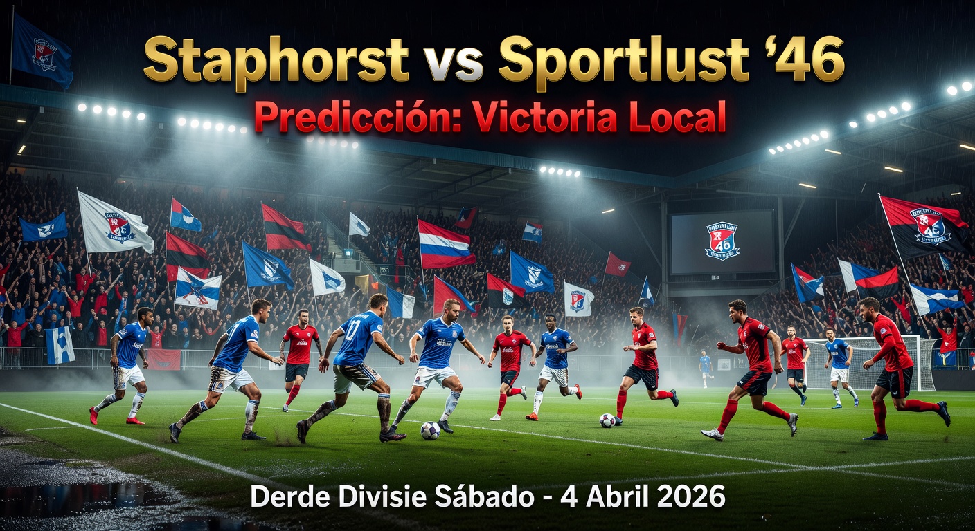 Staphorst vs Sportlust '46 Pronóstico / Prediction