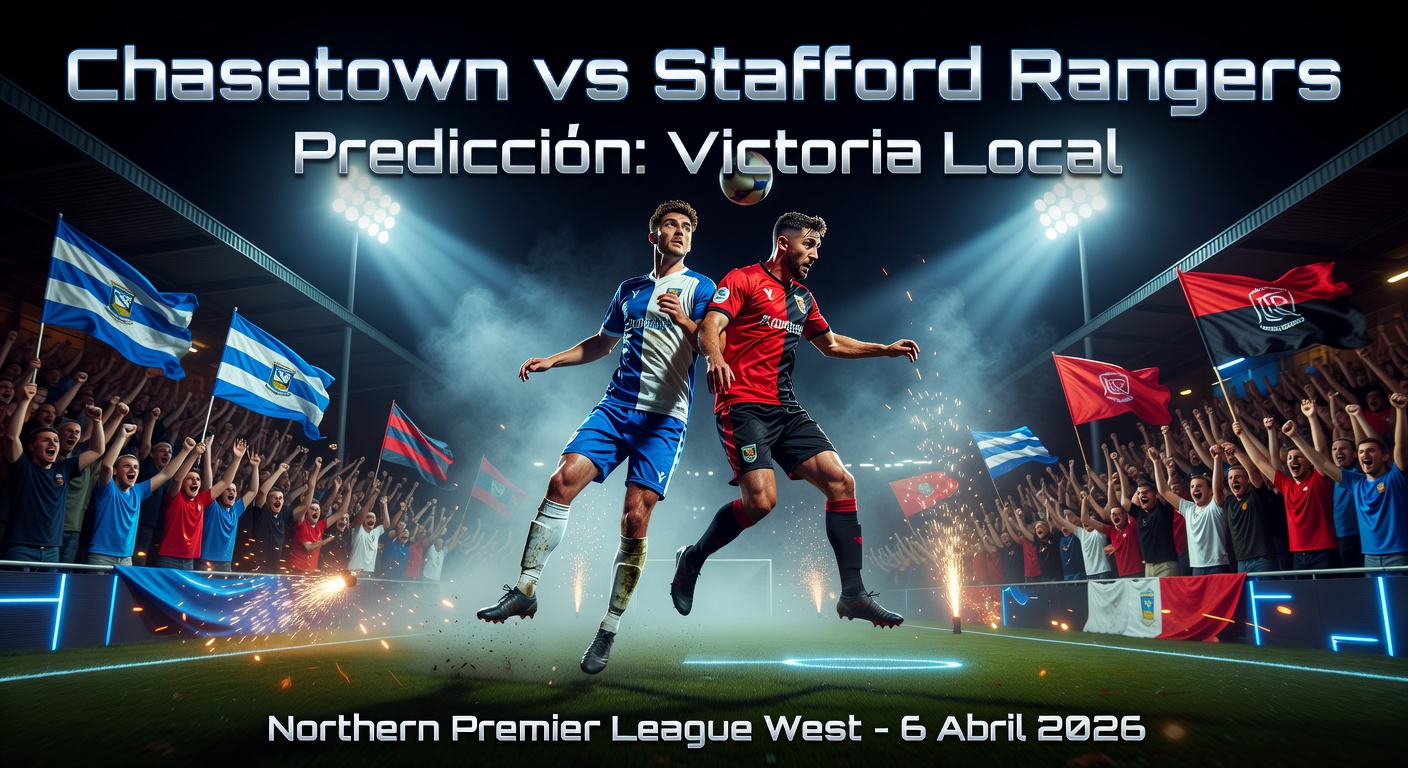 Chasetown vs Stafford Rangers Pronóstico / Prediction