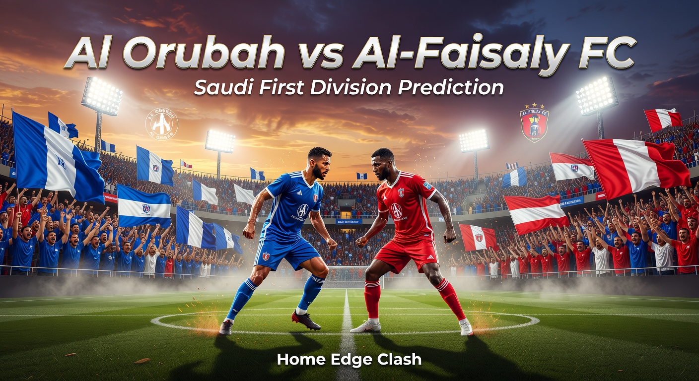 Al Orubah vs Al-Faisaly FC Pronóstico / Prediction