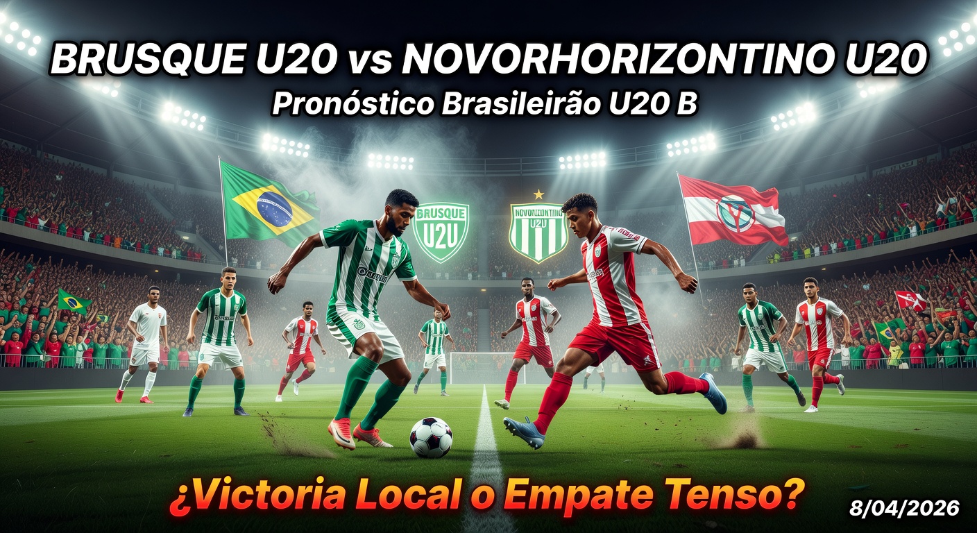 Brusque U20 vs Novorizontino U20 Pronóstico / Prediction