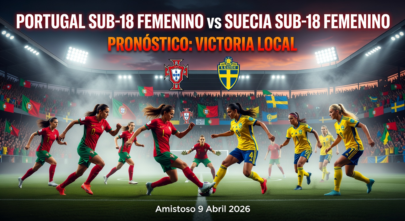 Portugal U18 W vs Sweden U18 W Pronóstico / Prediction