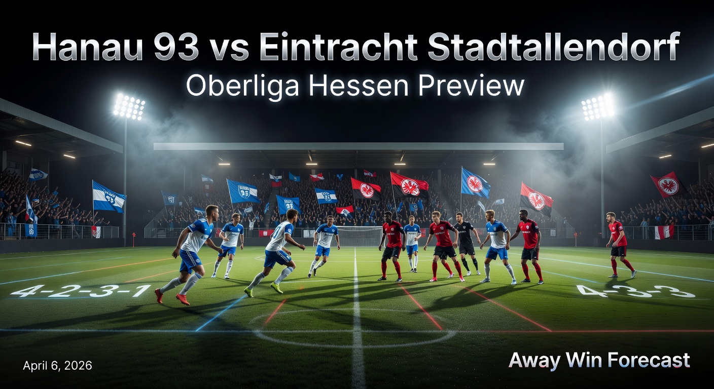 Hanau 93 vs Eintracht Stadtallendorf Pronóstico / Prediction