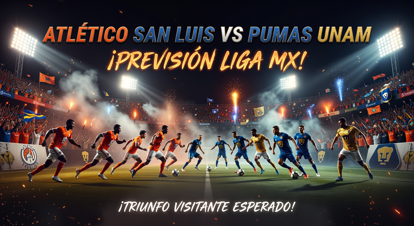 Atletico San Luis vs U.N.A.M. - Pumas Pronóstico / Prediction