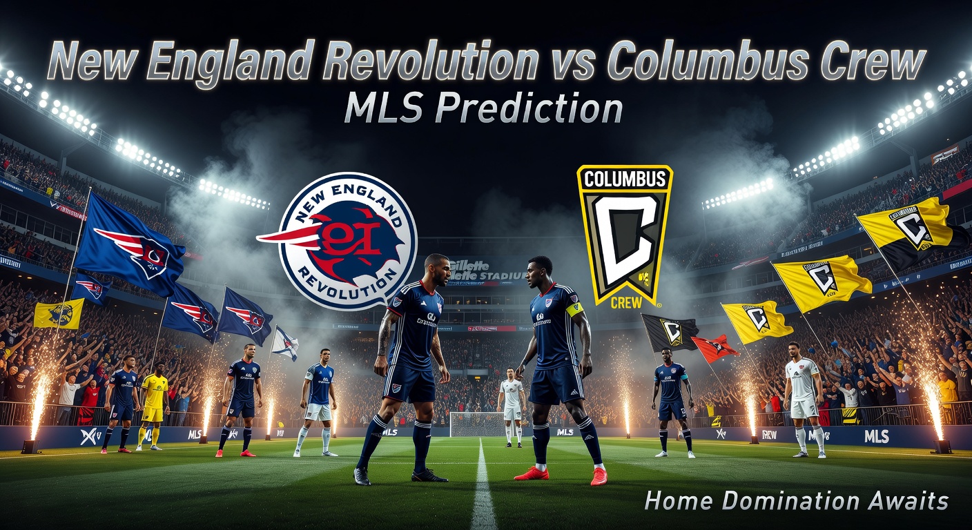 New England Revolution vs Columbus Crew Pronóstico / Prediction