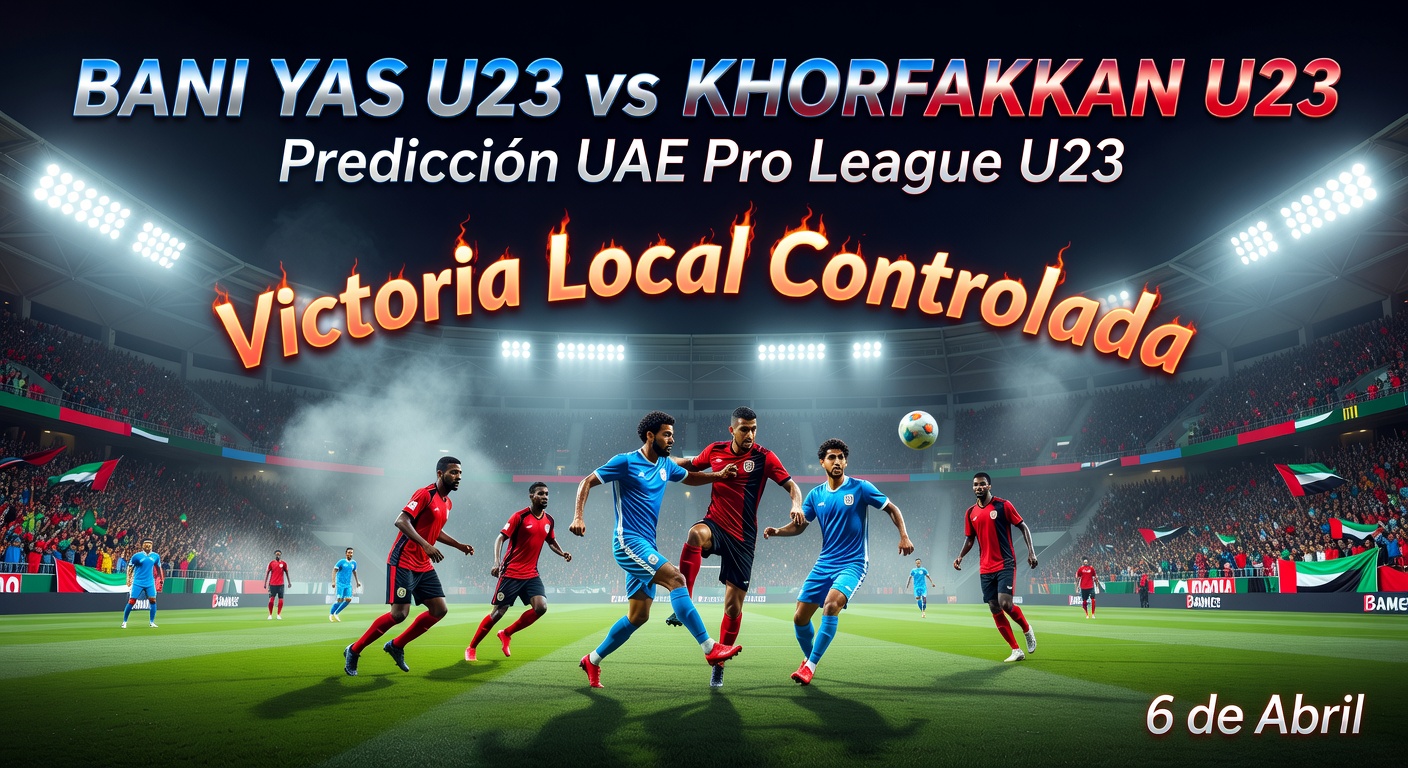 Bani Yas U23 vs Khorfakkan U23 Pronóstico / Prediction