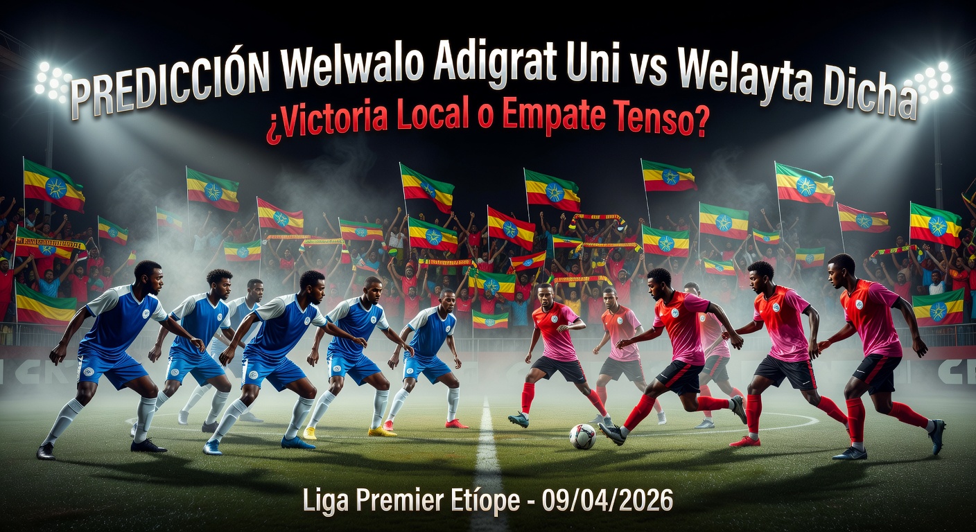 Welwalo Adigrat Uni vs Welayta Dicha Pronóstico / Prediction