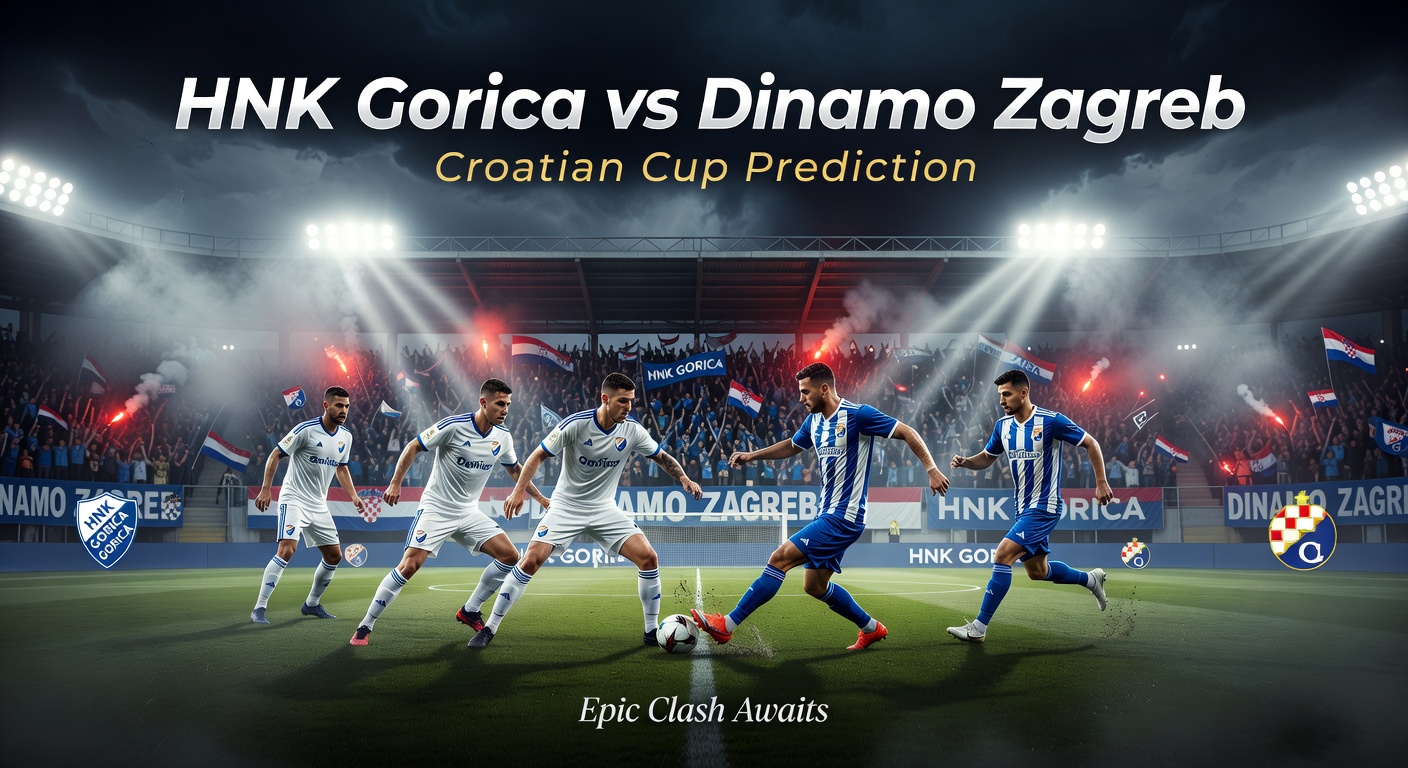 HNK Gorica vs Dinamo Zagreb Pronóstico / Prediction