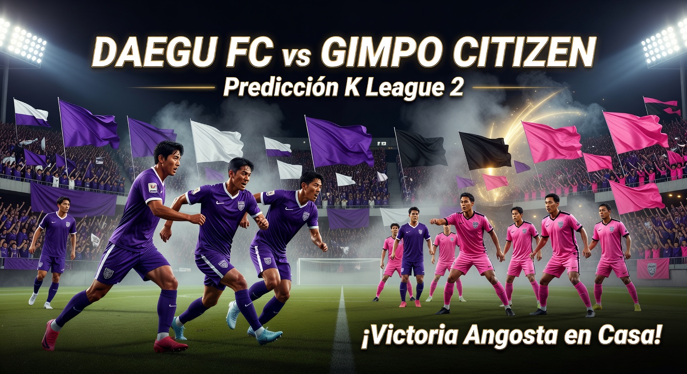 Daegu FC vs Gimpo Citizen Pronóstico / Prediction