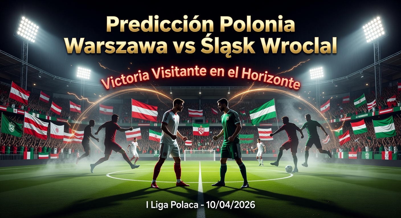 Polonia Warszawa vs Slask Wroclaw Pronóstico / Prediction