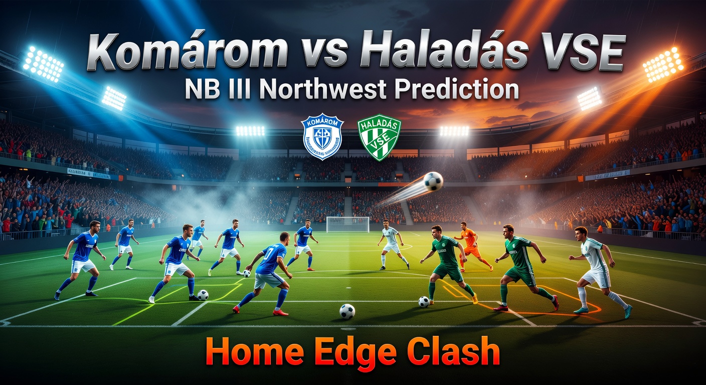 Komárom vs Haladás VSE Pronóstico / Prediction