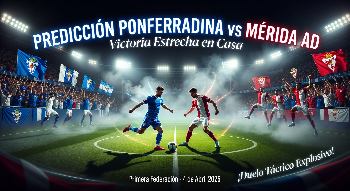 Ponferradina vs Mérida AD Pronóstico / Prediction