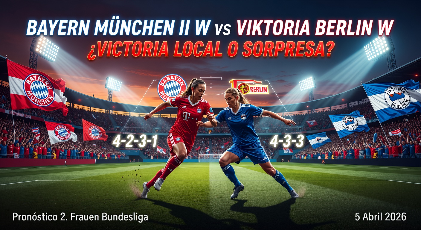 Bayern München II W vs Viktoria Berlin W Pronóstico / Prediction