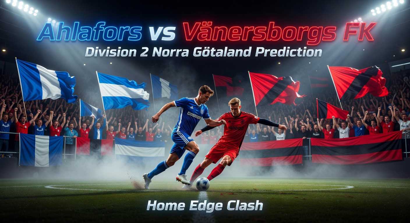 Ahlafors vs Vänersborgs FK Pronóstico / Prediction