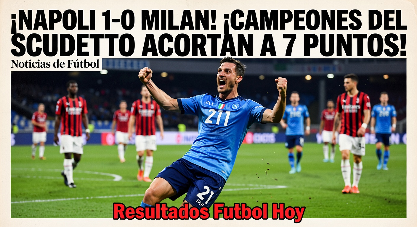 AC Milan 0-1 Napoli: Napoli deliver huge blow to Milan in Serie A title race