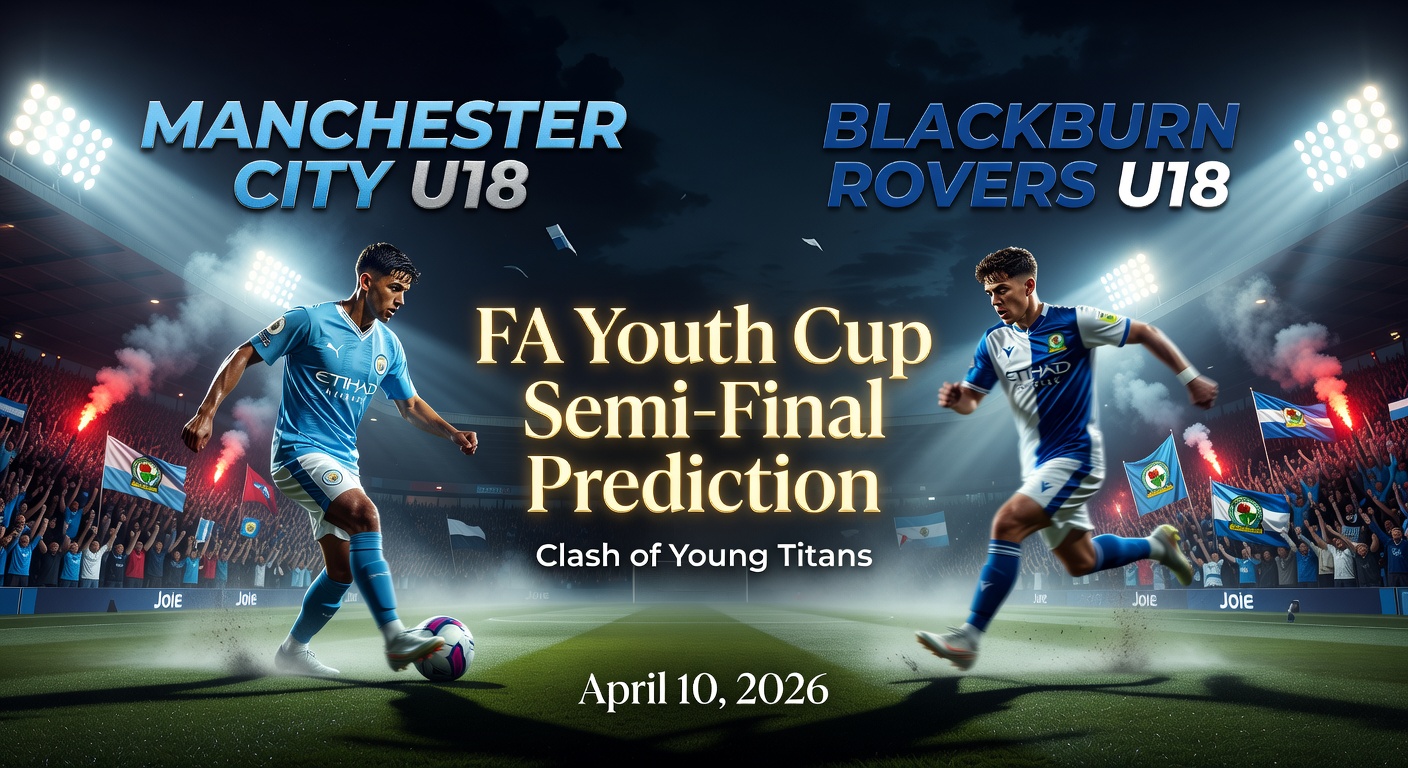 Manchester City U18 vs Blackburn Rovers U18 Pronóstico / Prediction