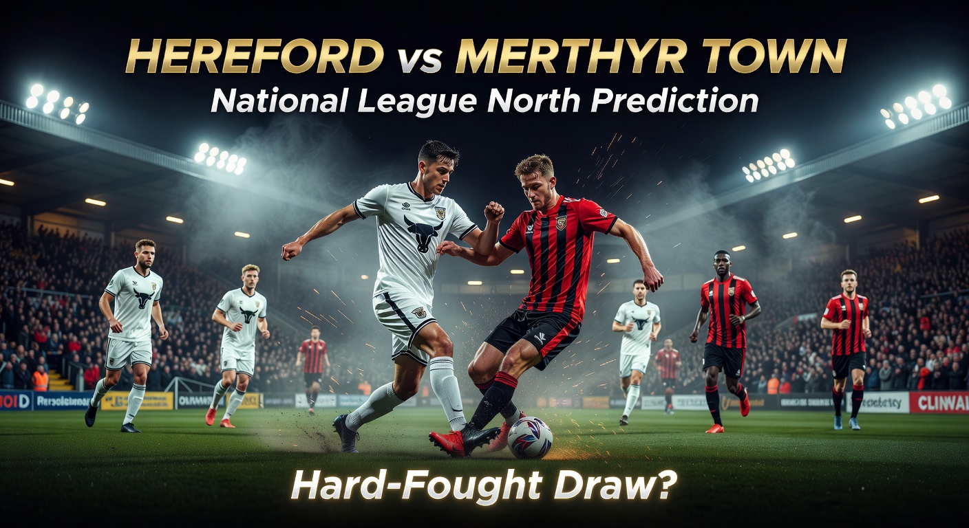 Hereford vs Merthyr Town Pronóstico / Prediction