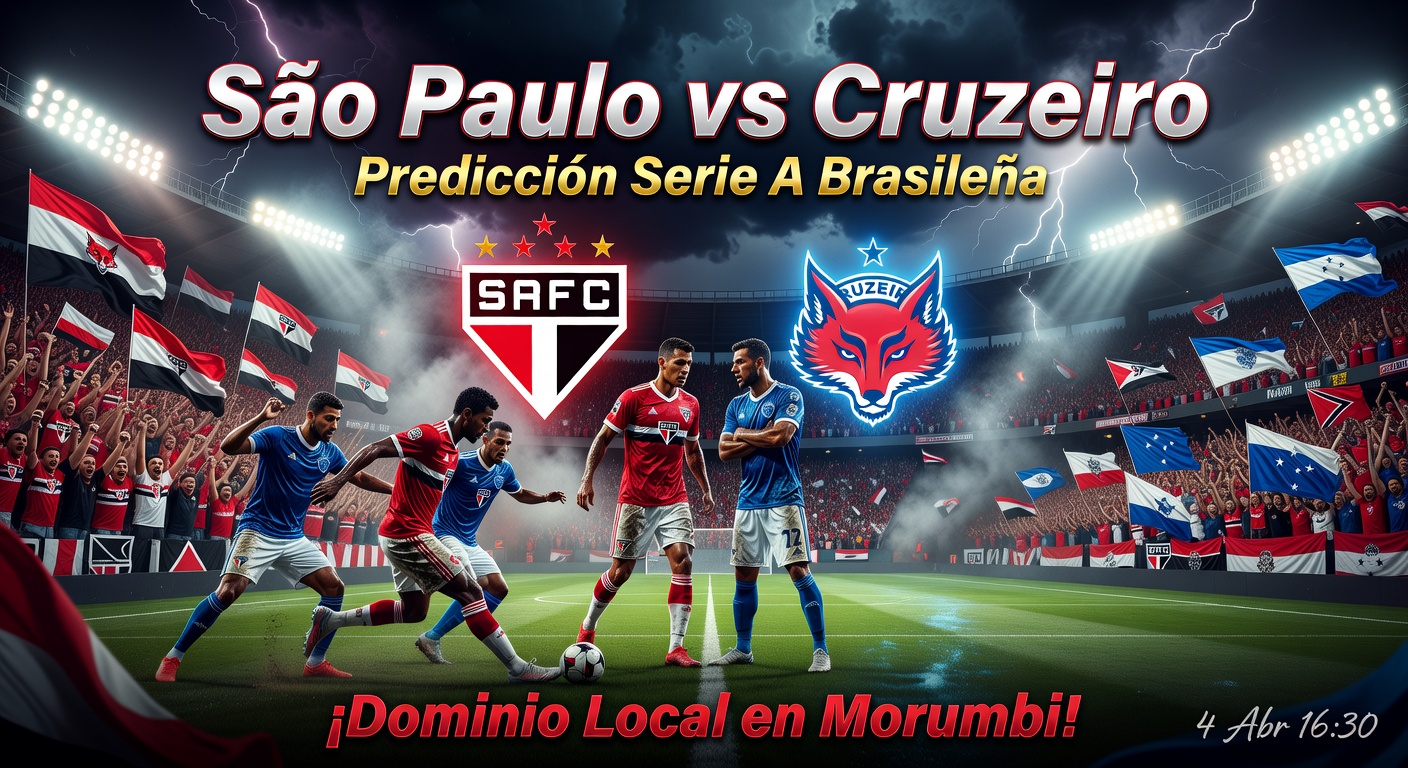 Sao Paulo vs Cruzeiro Pronóstico / Prediction