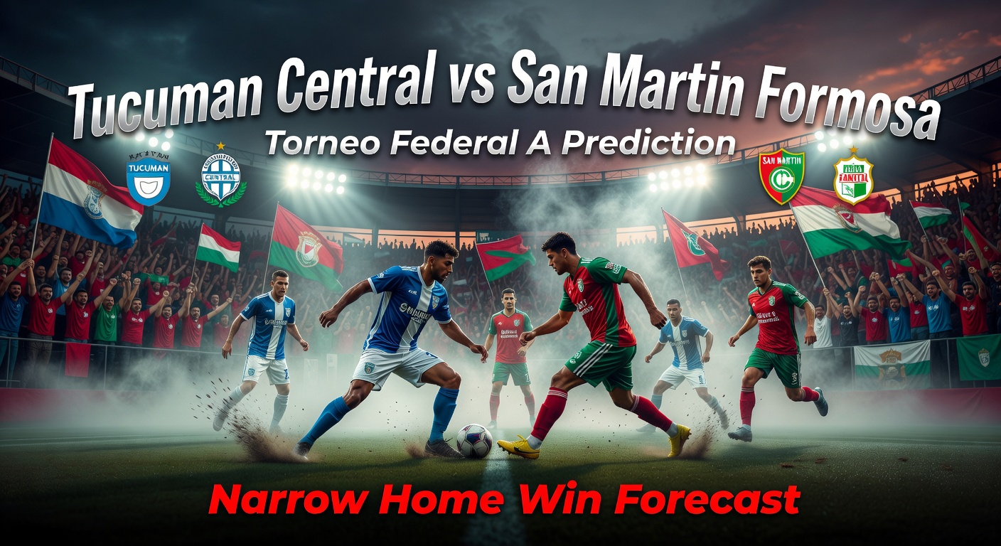 Tucuman Central vs San Martin Formosa Pronóstico / Prediction