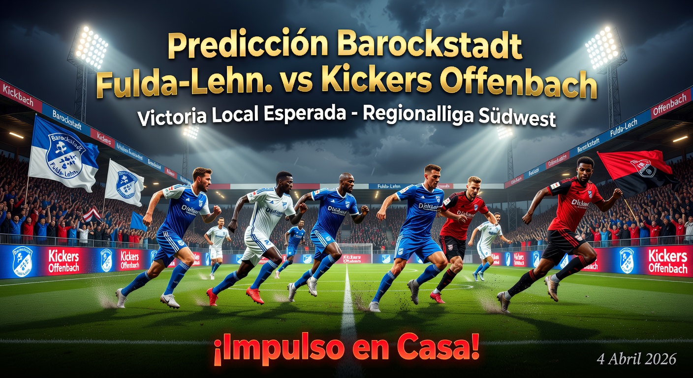 Barockstadt Fulda-Lehn. vs Kickers Offenbach Pronóstico / Prediction