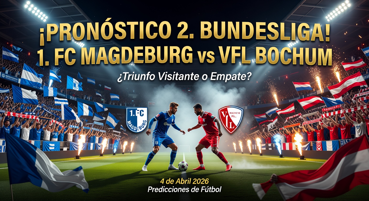 1. FC Magdeburg vs VfL Bochum Pronóstico / Prediction