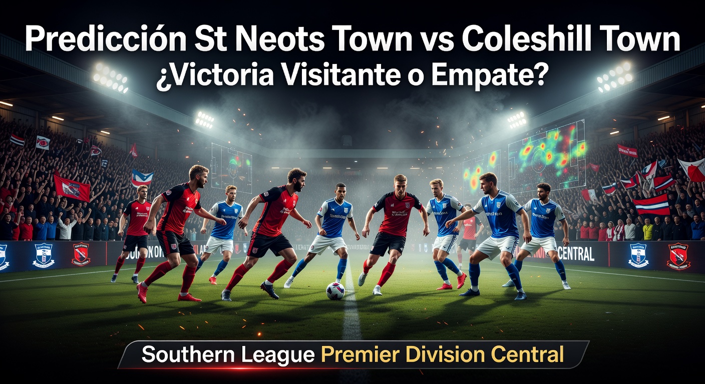 St Neots Town vs Coleshill Town Pronóstico / Prediction