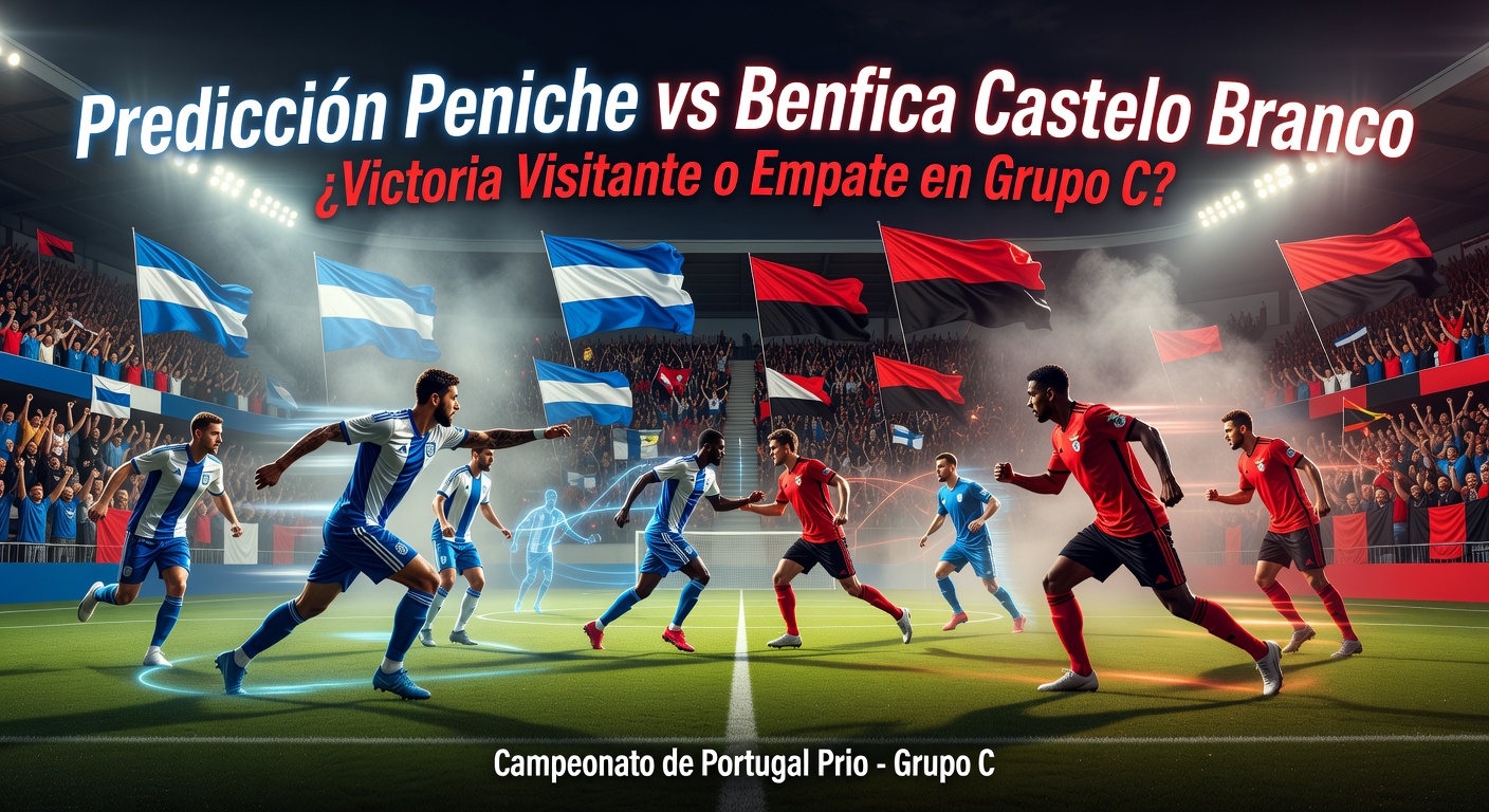 Peniche vs Benfica Castelo Branco Pronóstico / Prediction