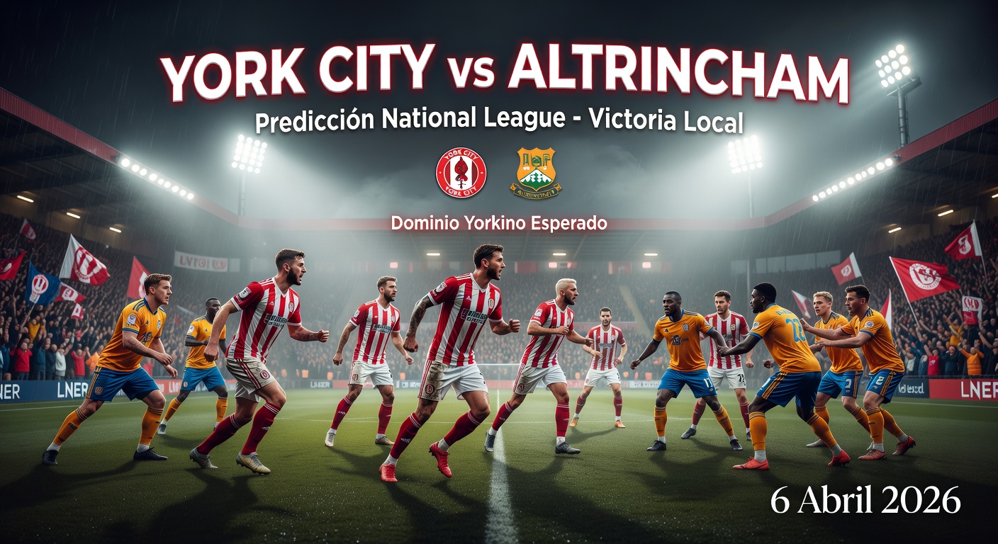 York vs Altrincham Pronóstico / Prediction