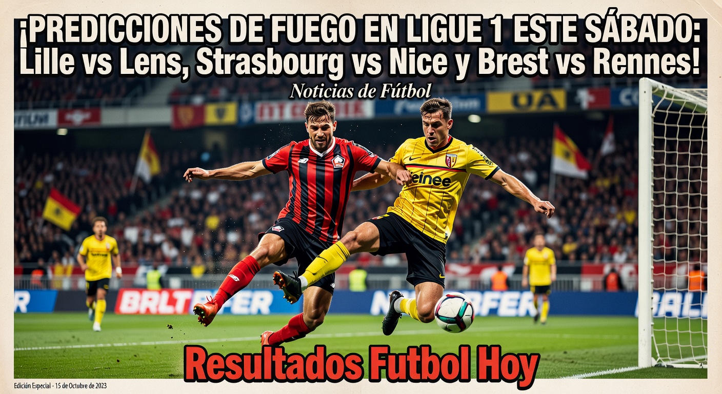 Ligue 1: Lille vs Lens 8:05pm Derby
