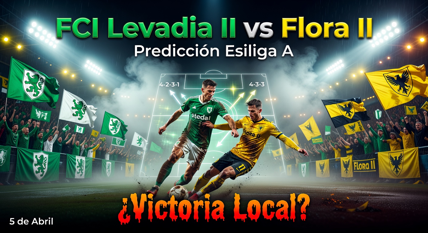 FCI Levadia II vs Flora II Pronóstico / Prediction