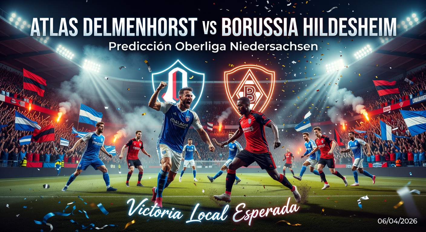 Atlas Delmenhorst vs Borussia Hildesheim Pronóstico / Prediction