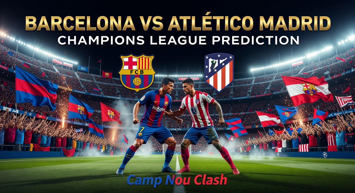 Barcelona vs Atletico Madrid Pronóstico / Prediction