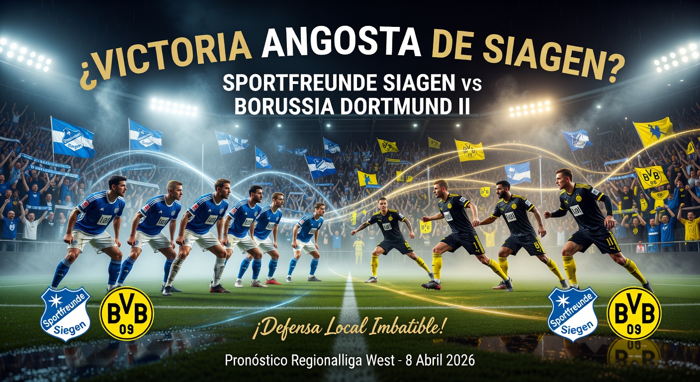 Sportfreunde Siegen vs Borussia Dortmund II Pronóstico / Prediction