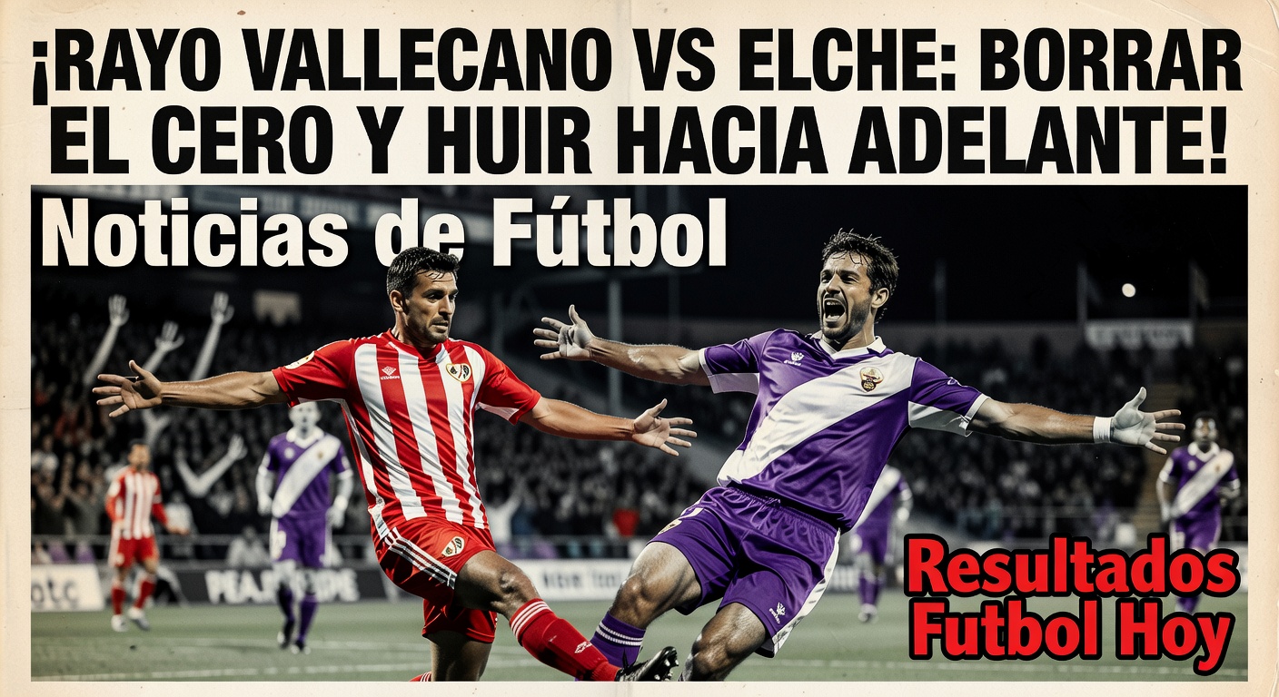 Rayo Vallecano vs Elche in La Liga evening fixture
