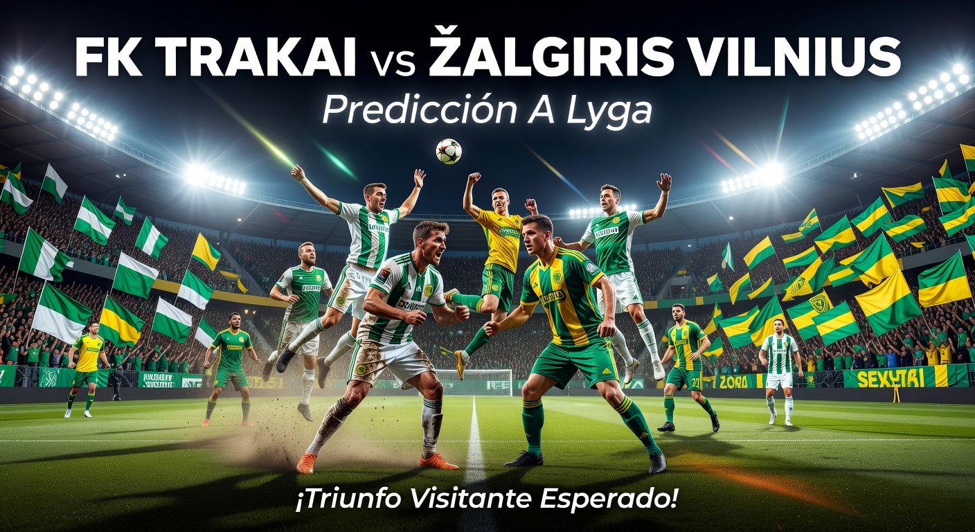 FK Trakai vs FK Zalgiris Vilnius Pronóstico / Prediction