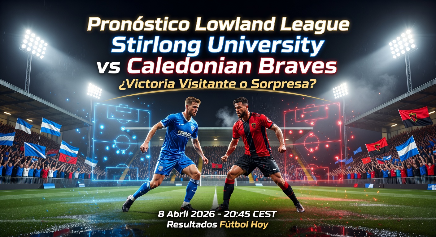 Stirling University vs Caledonian Braves Pronóstico / Prediction