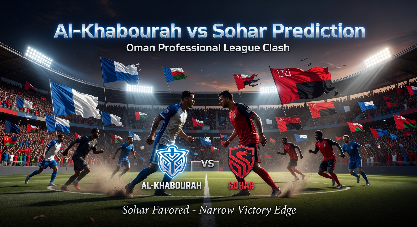 Al-Khabourah vs Sohar Pronóstico / Prediction