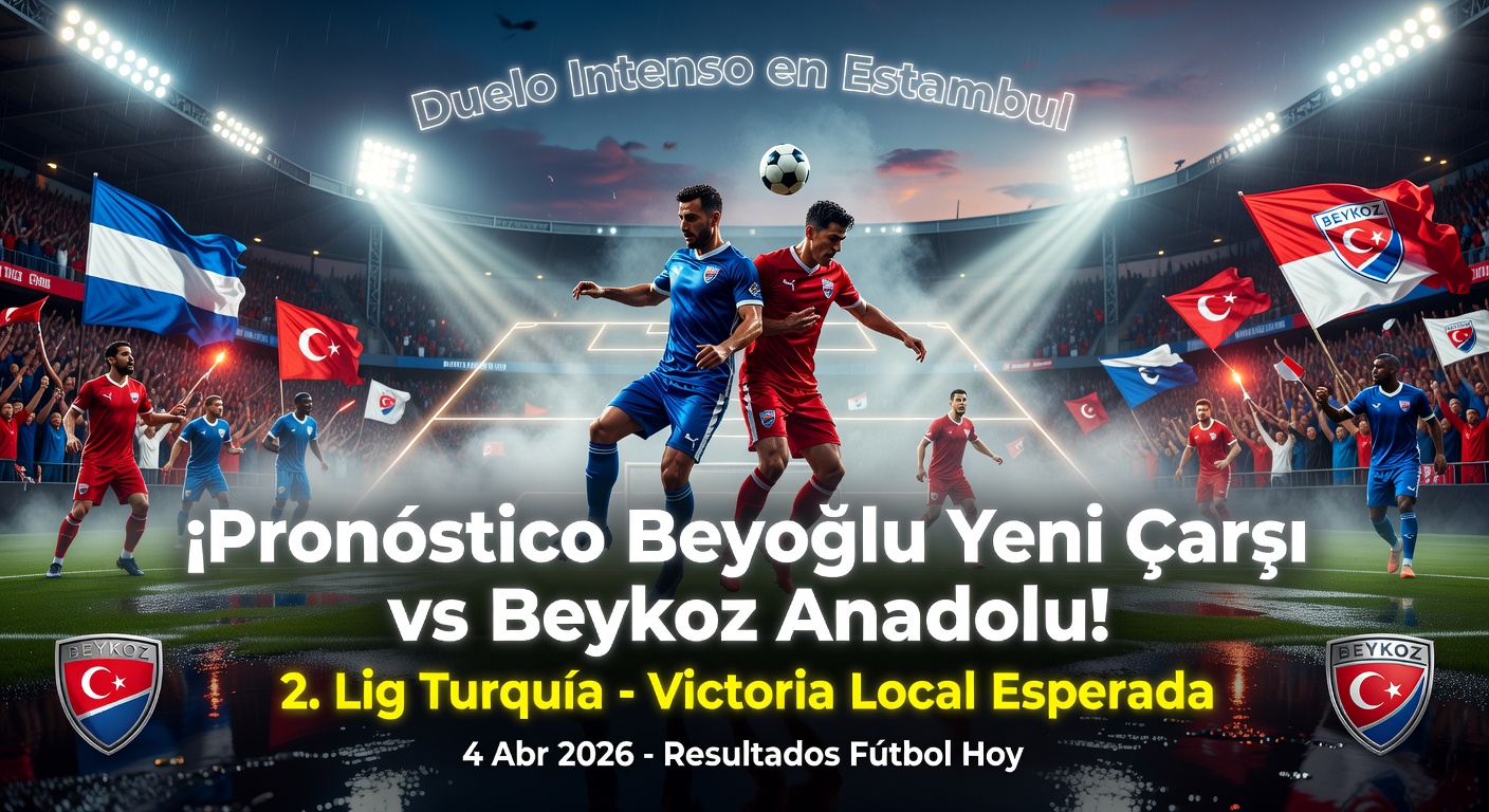 Beyoğlu Yeni Çarşı vs Beykoz Anadolu Pronóstico / Prediction